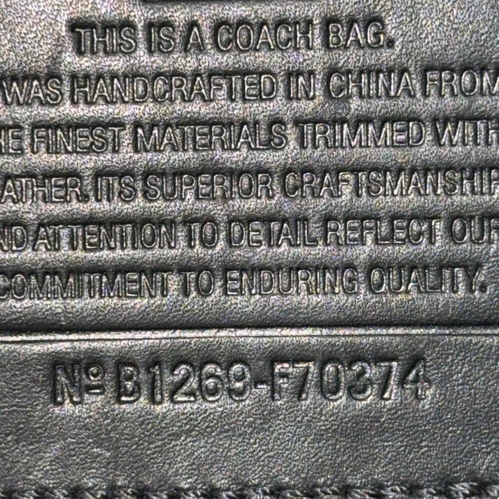 Coach Business 2-way Bag F70374